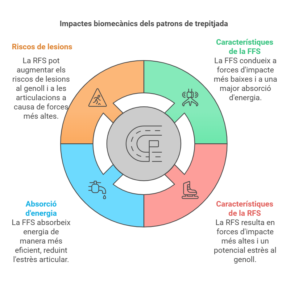 impactos biomecánicos pisada