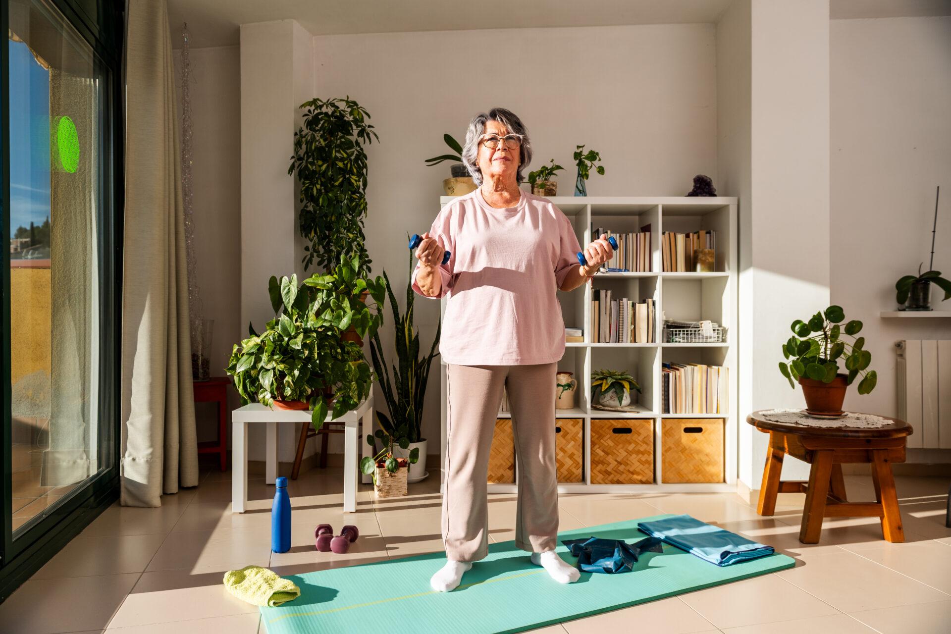 Ejercicios de movilidad para personas mayores